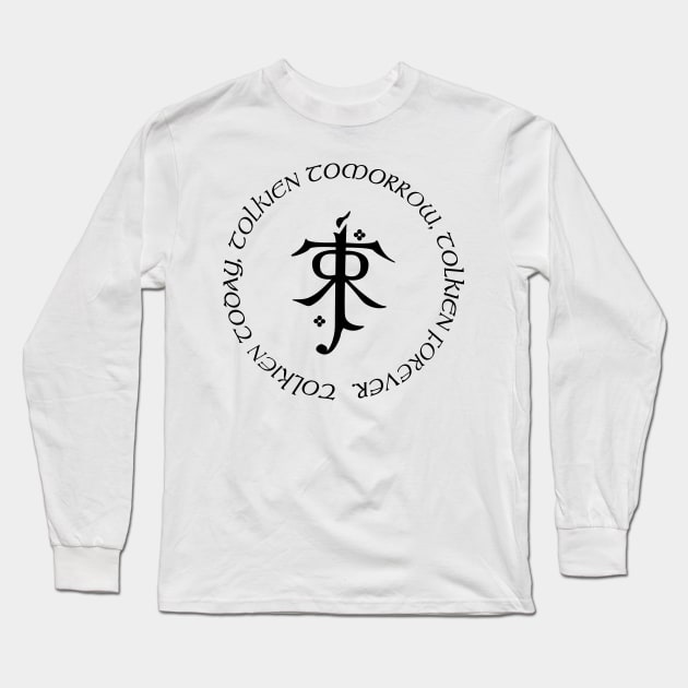 Tolkien Long Sleeve T-Shirt by 7Guerreiros